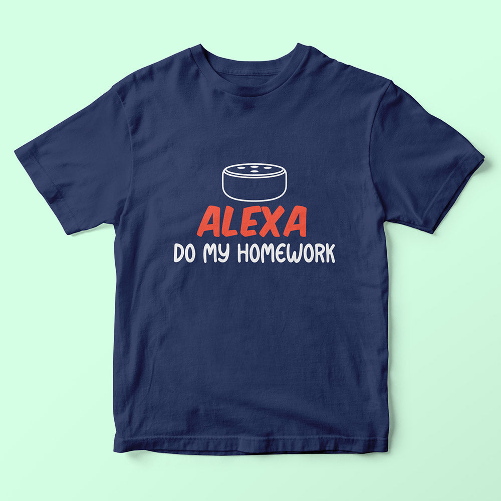 Alexa Do My Homework Kids T-Shirt - Soul & Peace