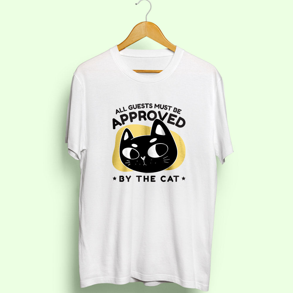 Approved By Cat Half Sleeve T-Shirt