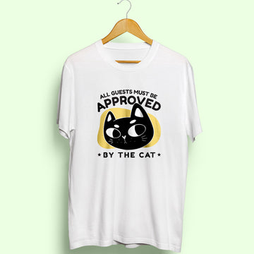Approved By Cat Half Sleeve T-Shirt