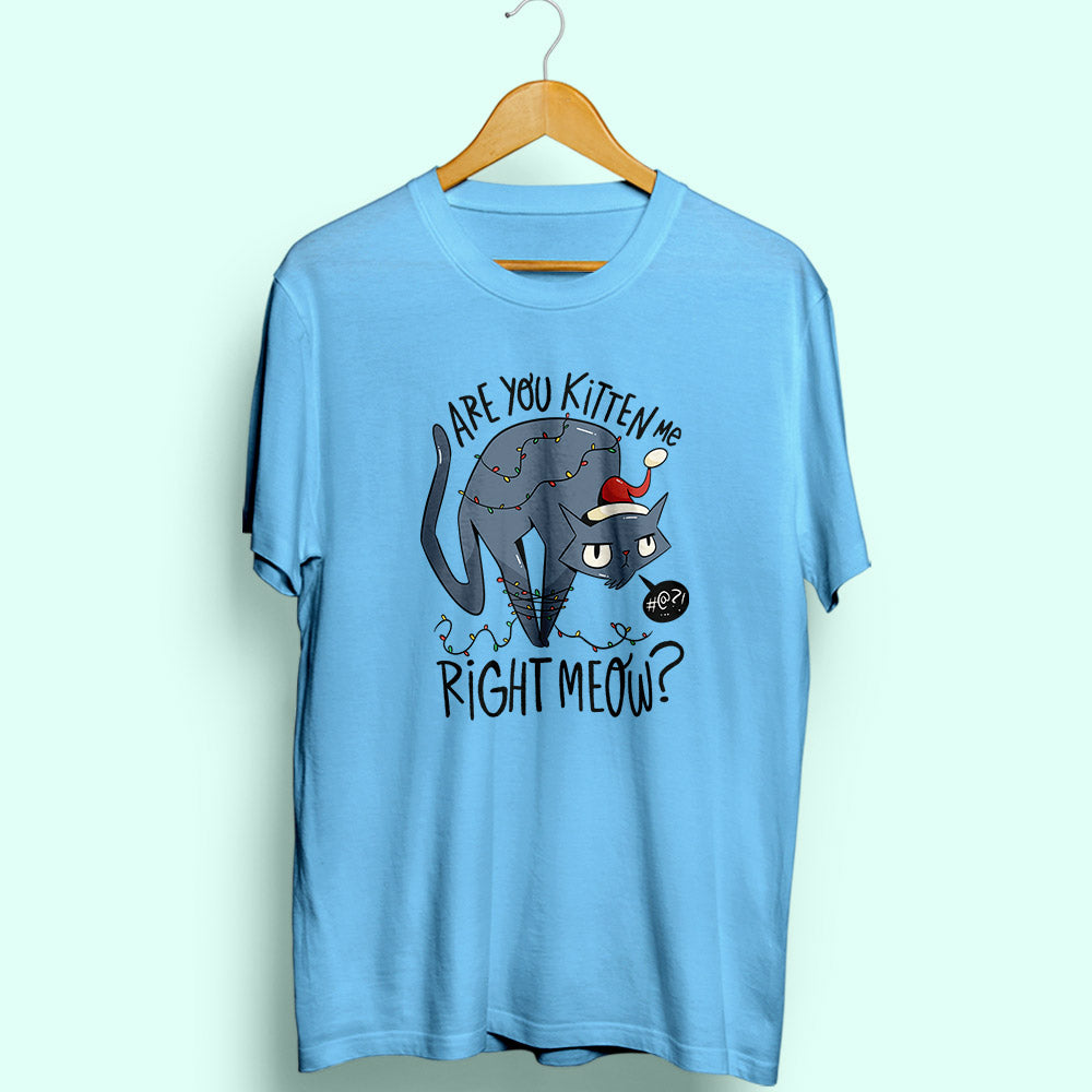 Are You Kitten Me Half Sleeve T-Shirt - Soul & Peace