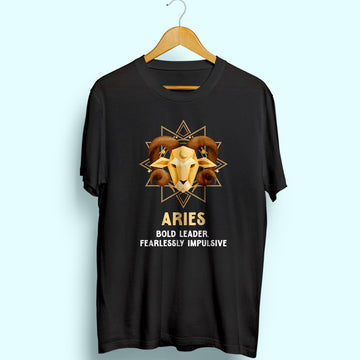 Aries Half Sleeve T-Shirt