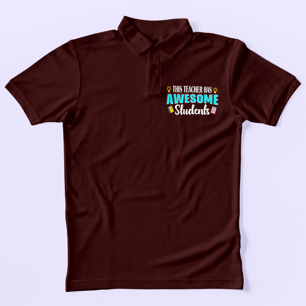 Awesome Students Polo T-Shirt