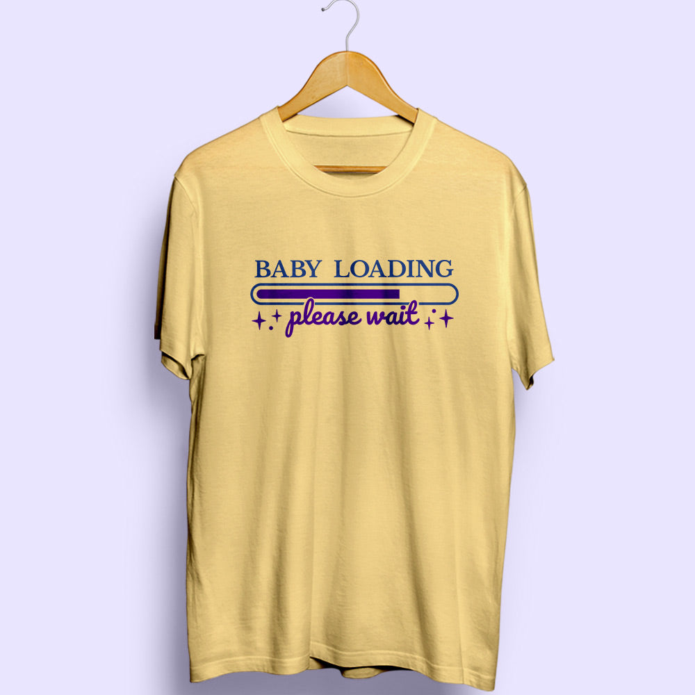 Baby Loading Half Sleeve T-Shirt - Soul & Peace
