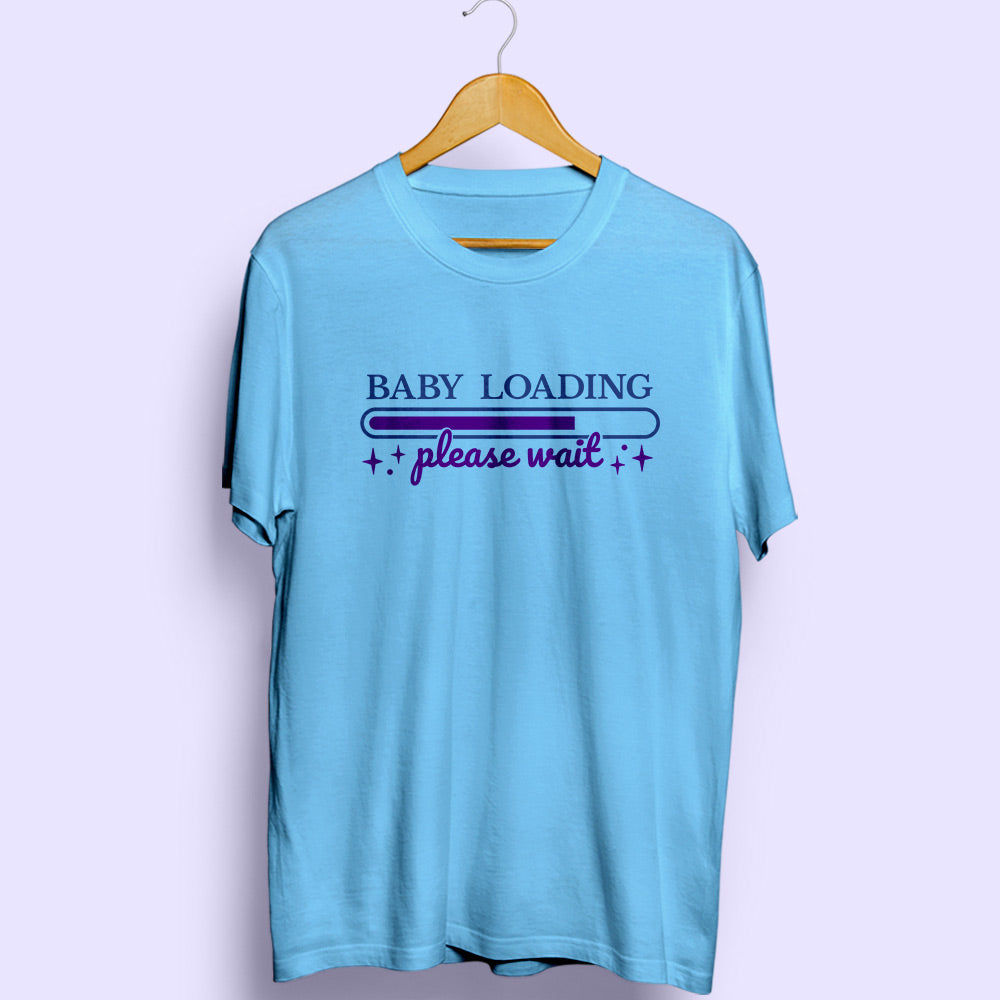 Baby Loading Half Sleeve T-Shirt - Soul & Peace