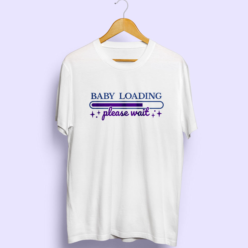 Baby Loading Half Sleeve T-Shirt - Soul & Peace