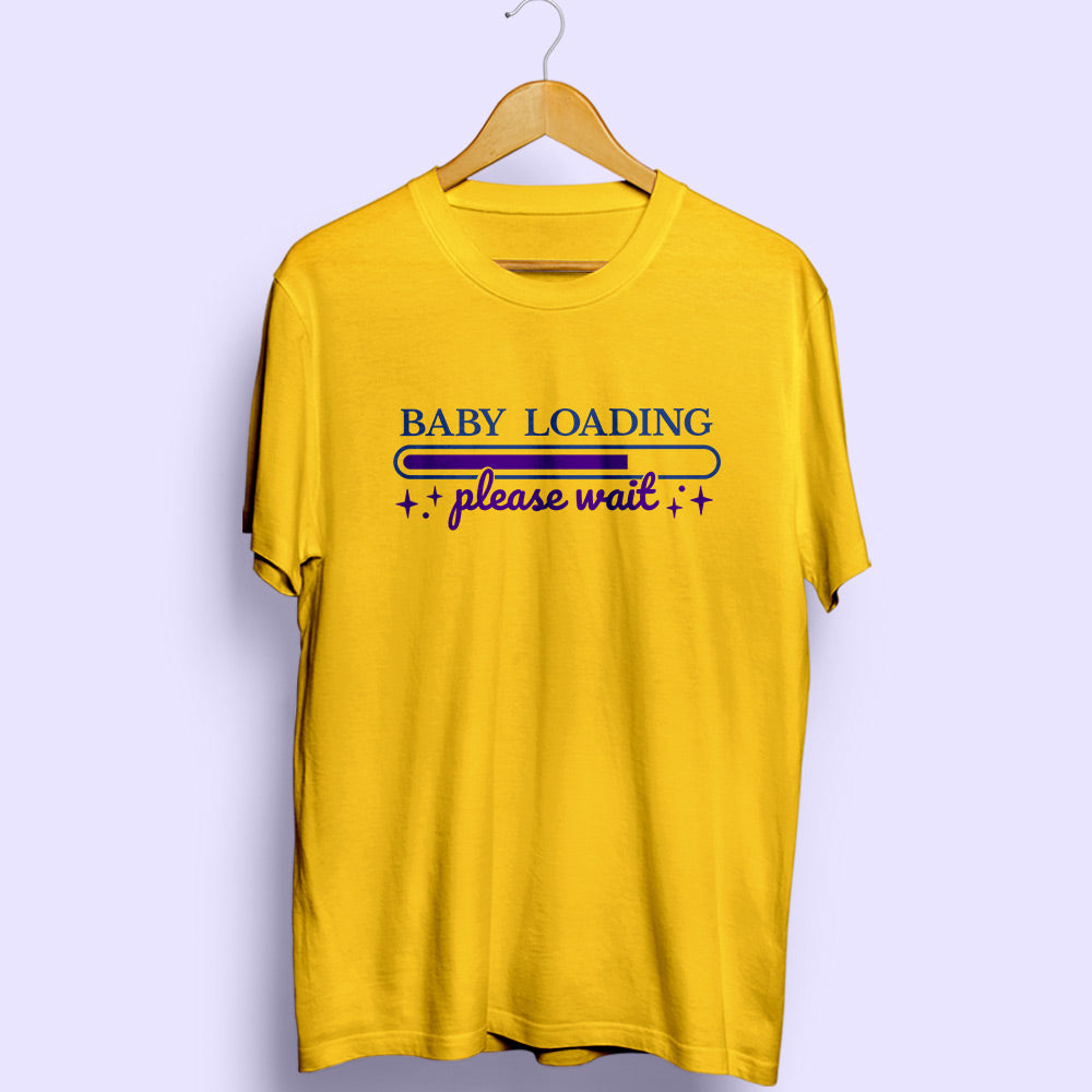 Baby Loading Half Sleeve T-Shirt - Soul & Peace