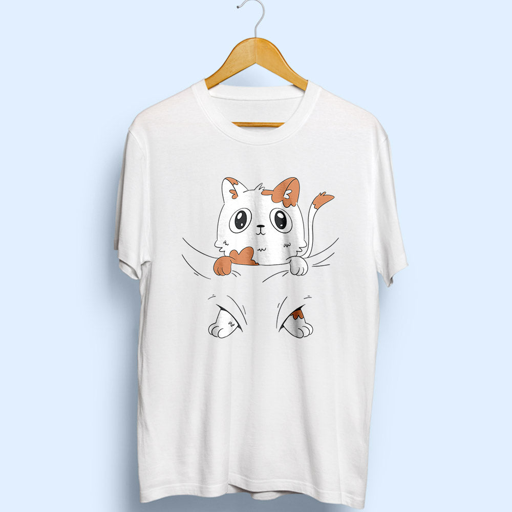 Baby Cat Half Sleeve T-Shirt - Soul & Peace