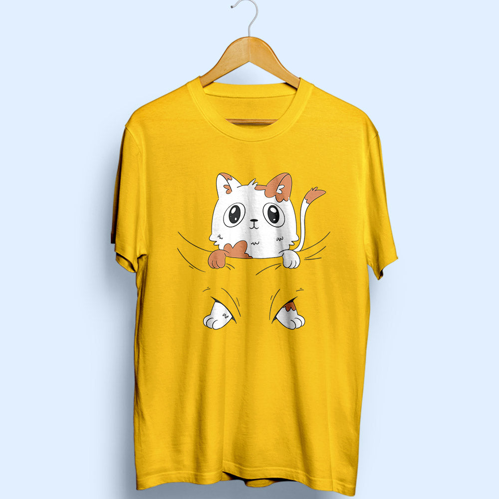 Baby Cat Half Sleeve T-Shirt - Soul & Peace