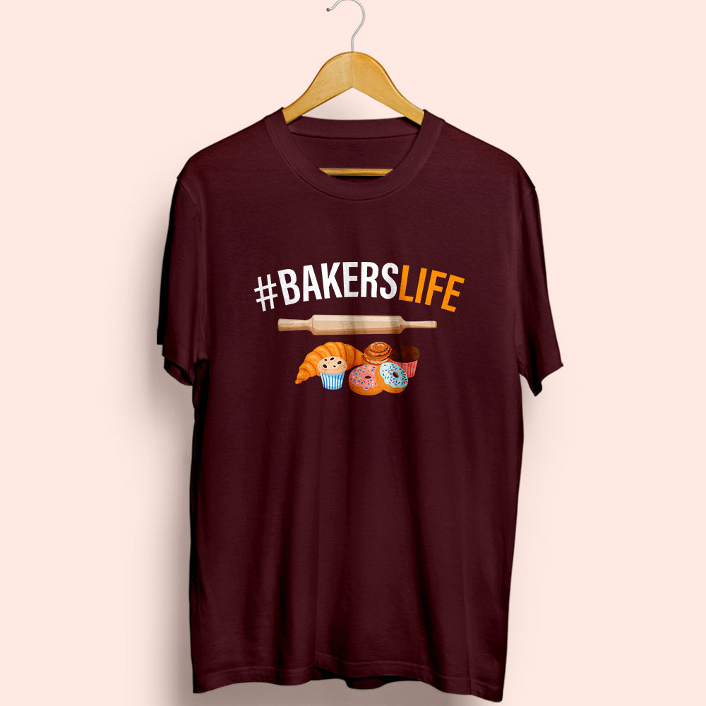 Bakers Life Half Sleeve T-Shirt