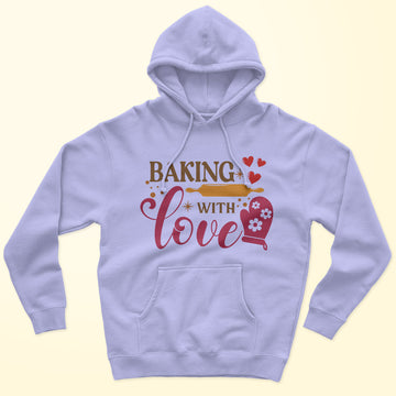 Baking With Love Unisex Hoodie