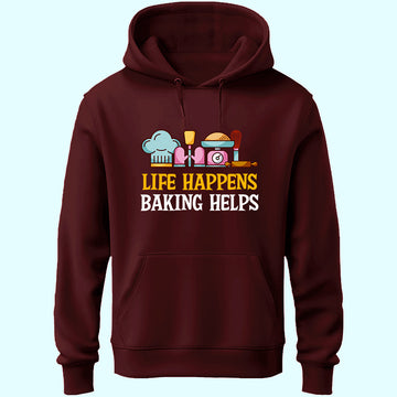 Baking Helps Unisex Hoodie