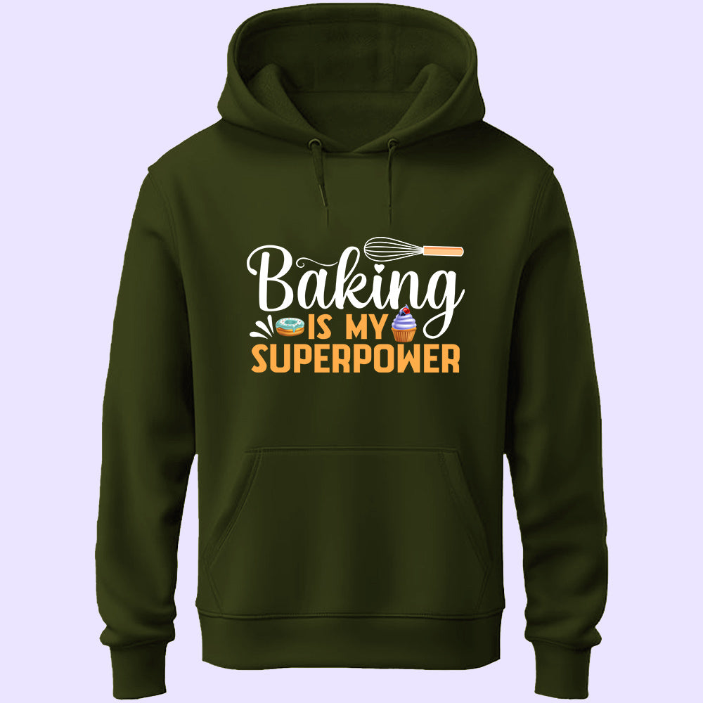 Baking Is My Superpower Unisex Hoodie