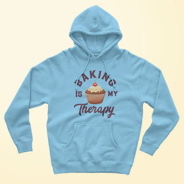 Baking Is My Therapy Unisex Hoodie