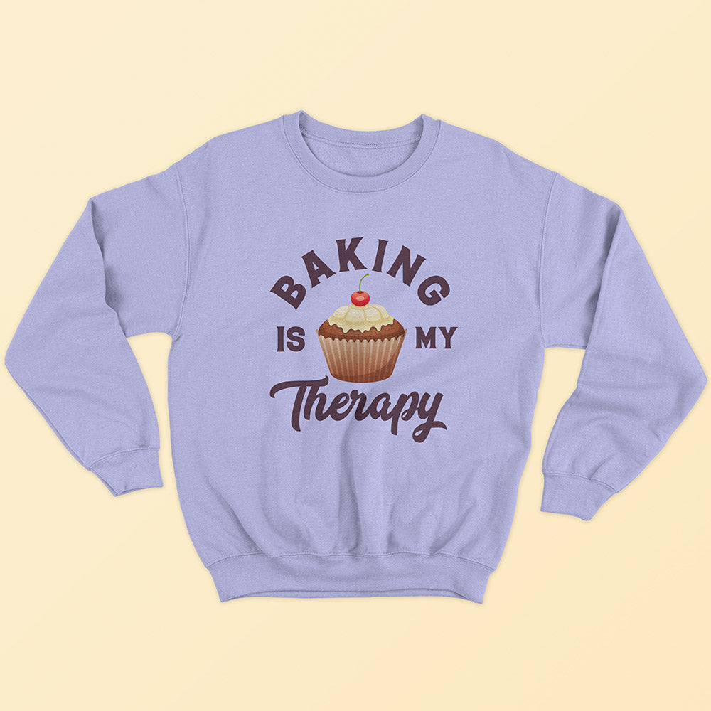 Baking Is My Therapy Sweatshirt - Soul & Peace