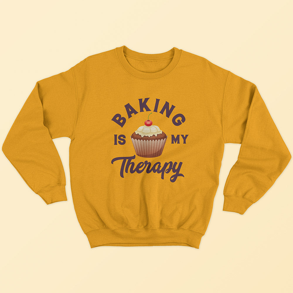 Baking Is My Therapy Sweatshirt - Soul & Peace