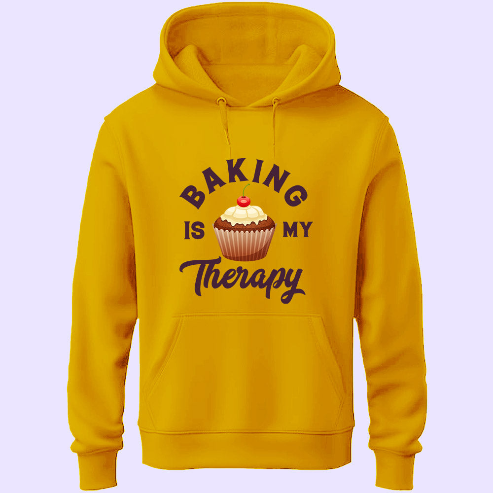 Baking Is My Therapy Unisex Hoodie