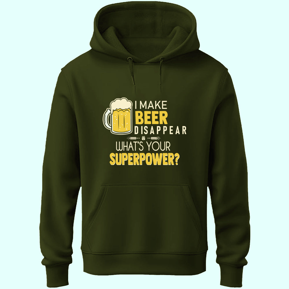 I Make Beer Disappear Unisex Hoodie