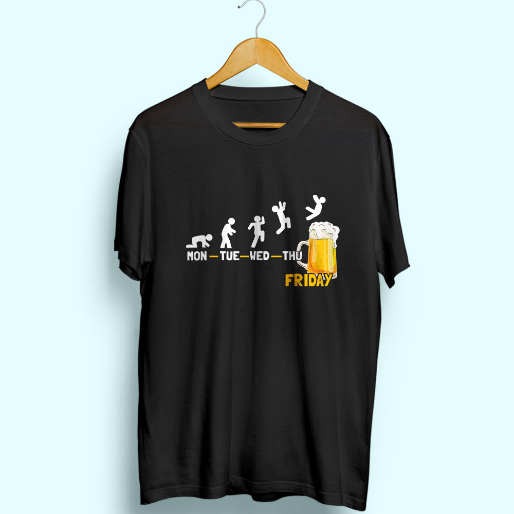 Beer Friday Half Sleeve T-Shirt