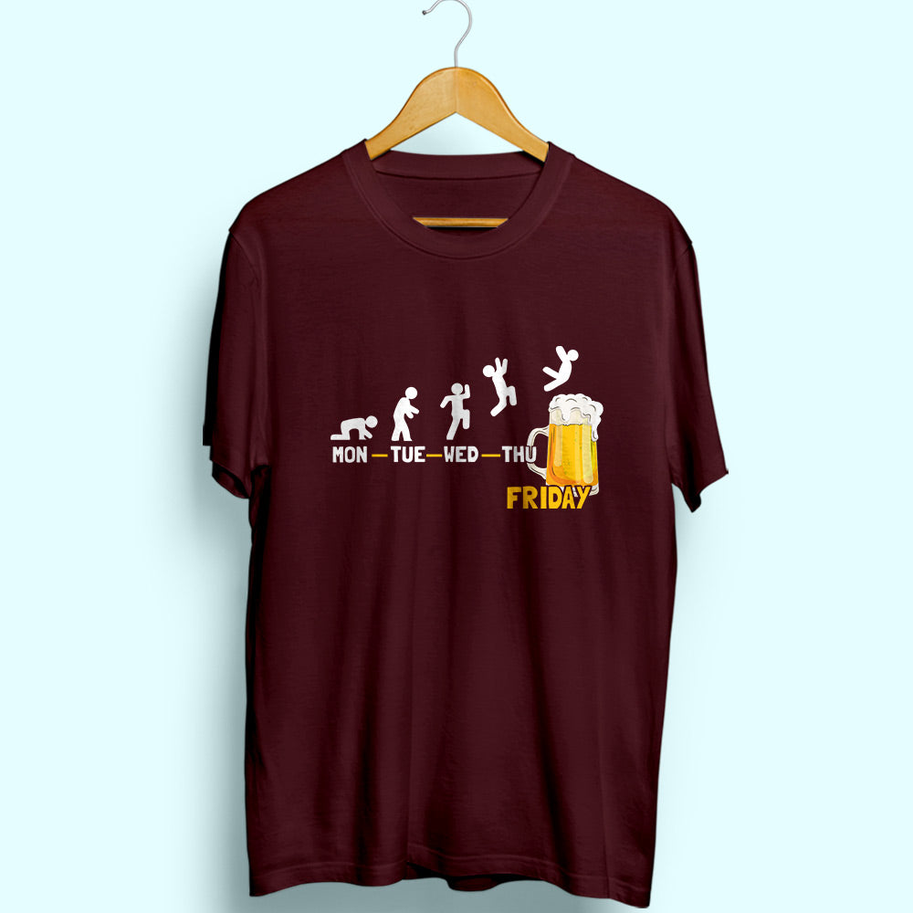 Beer Friday Half Sleeve T-Shirt