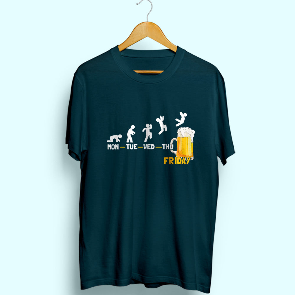 Beer Friday Half Sleeve T-Shirt
