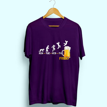 Beer Friday Half Sleeve T-Shirt
