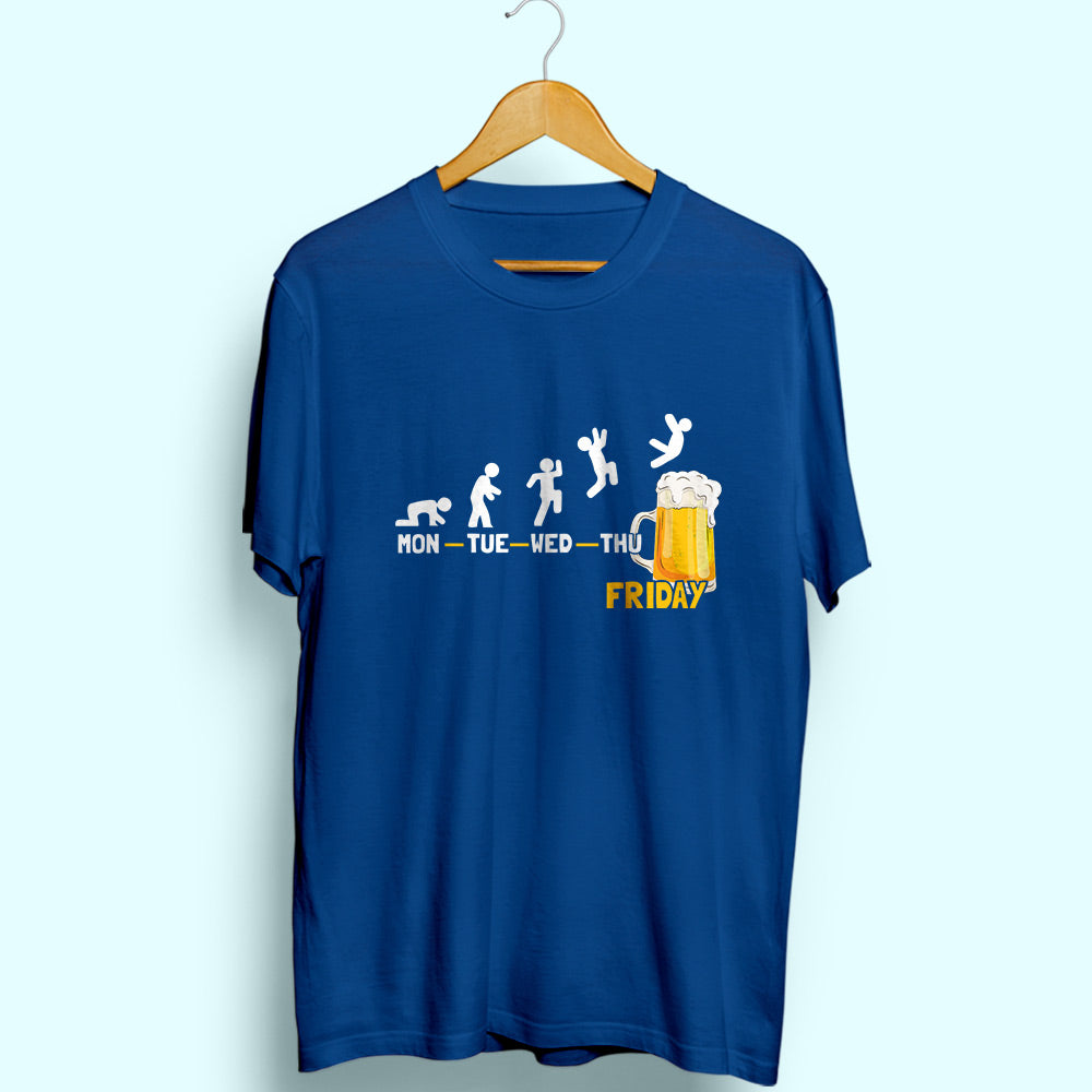 Beer Friday Half Sleeve T-Shirt
