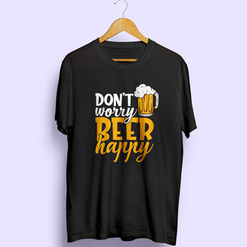 Beer Happy Half Sleeve T-Shirt