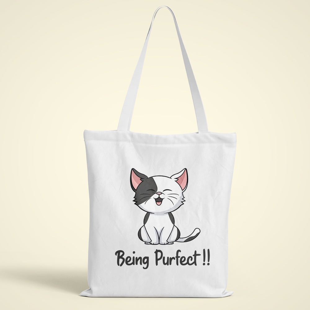 Being Purfect Tote Bag