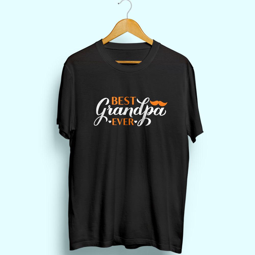 Best Grandpa Ever Half Sleeve T-Shirt