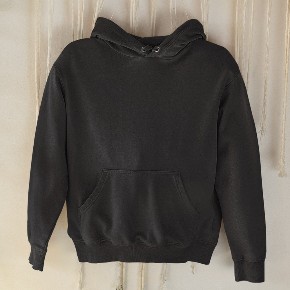 Solid: Black Hoodie - Soul & Peace