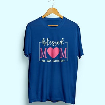 Blessed Mom Half Sleeve T-Shirt