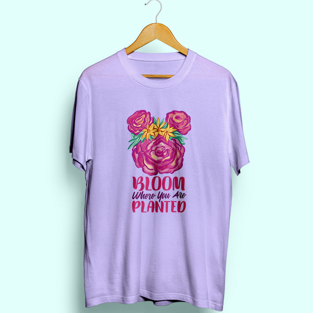 Bloom Half Sleeve T-Shirt - Soul & Peace
