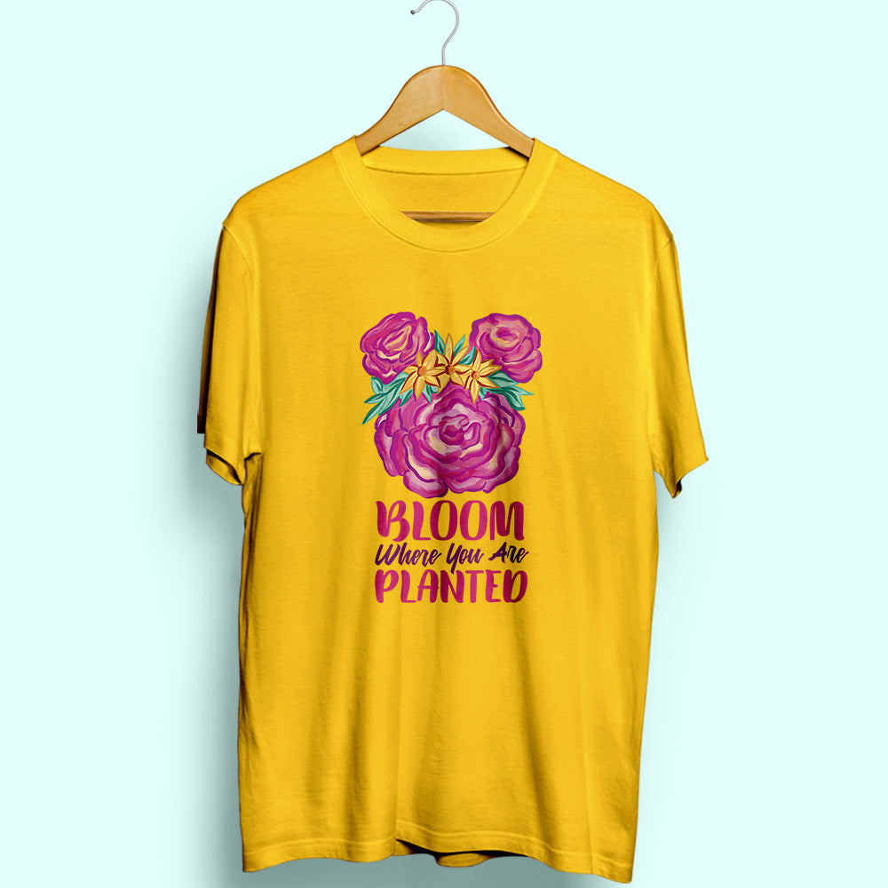 Bloom Half Sleeve T-Shirt - Soul & Peace