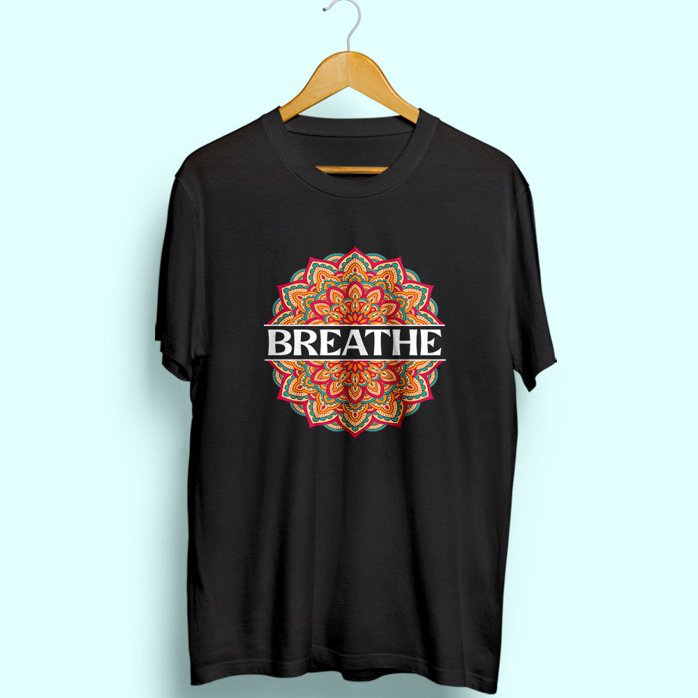 Breathe Half Sleeve T-Shirt - Soul & Peace
