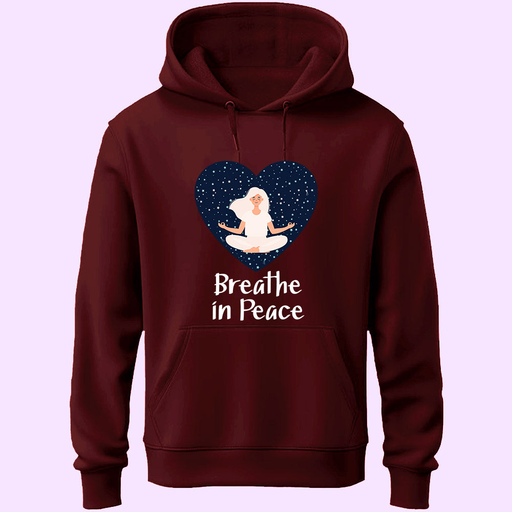 Breathe In Peace Unisex Hoodie - Soul & Peace