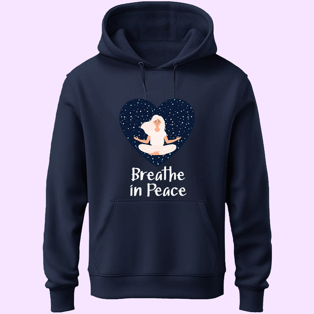 Breathe In Peace Unisex Hoodie - Soul & Peace