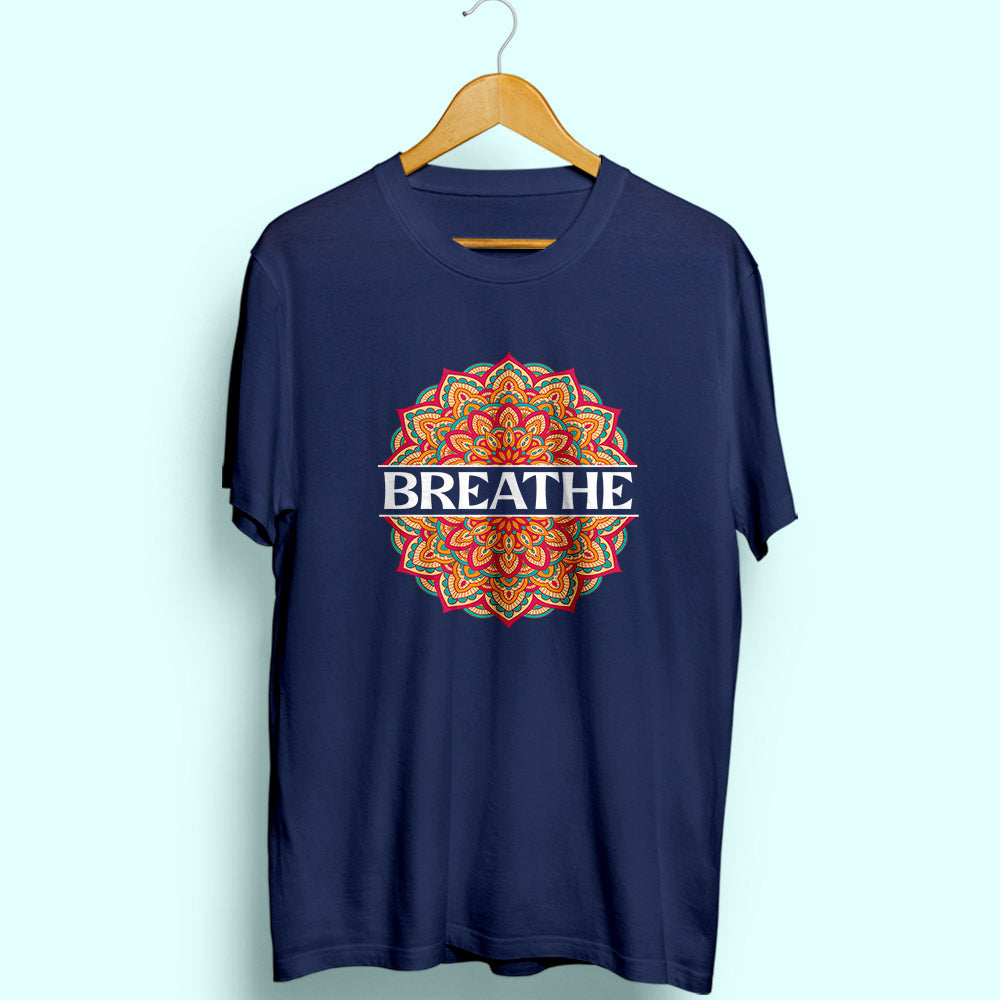 Breathe Half Sleeve T-Shirt - Soul & Peace