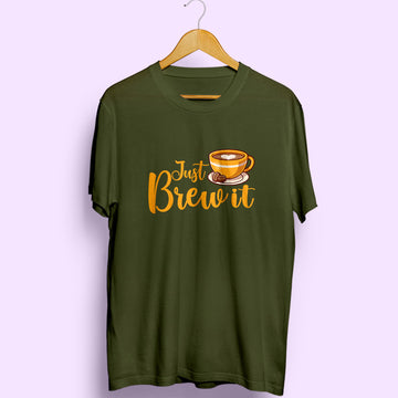 Brew It Half Sleeve T-Shirt