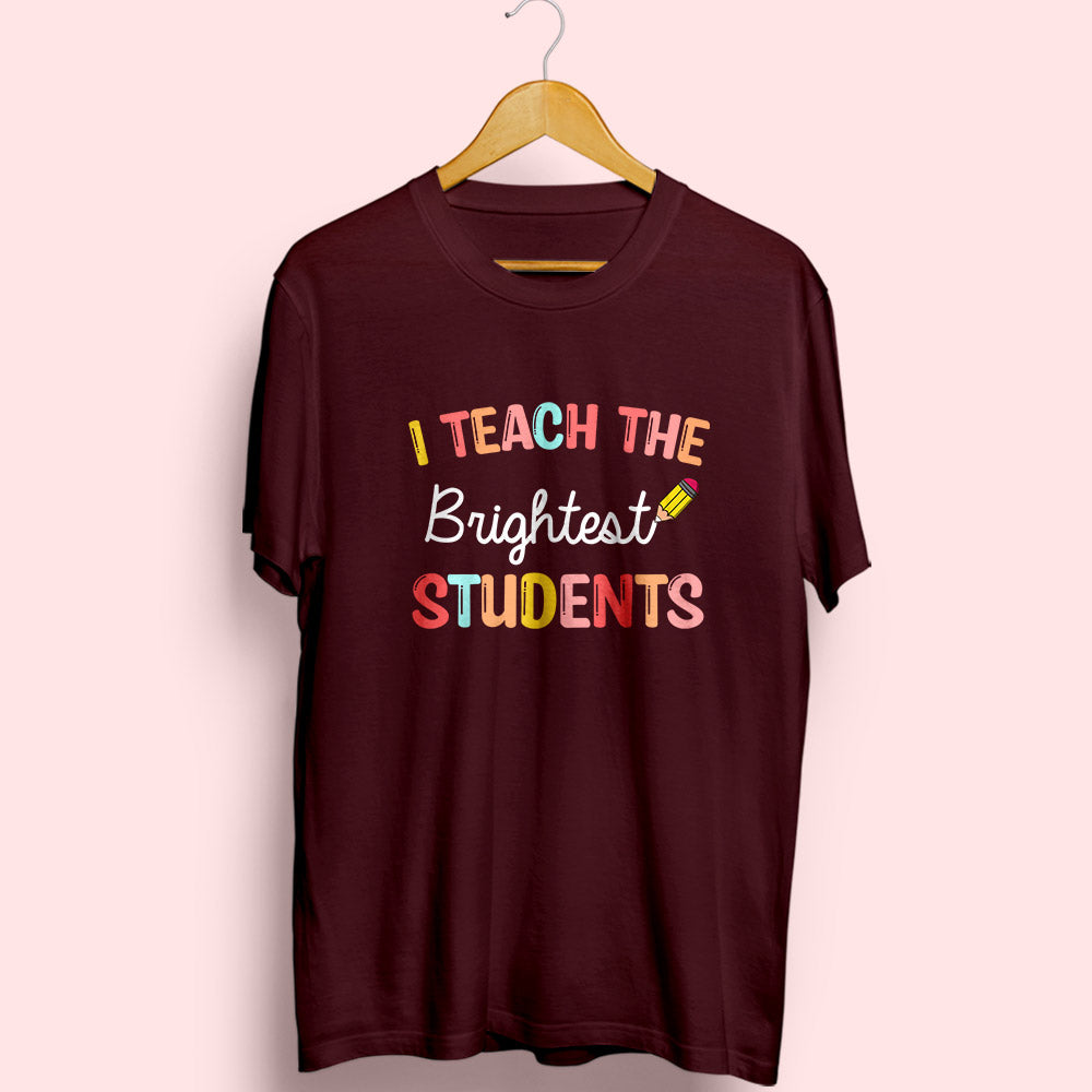 Brightest Students Half Sleeve T-Shirt - Soul & Peace