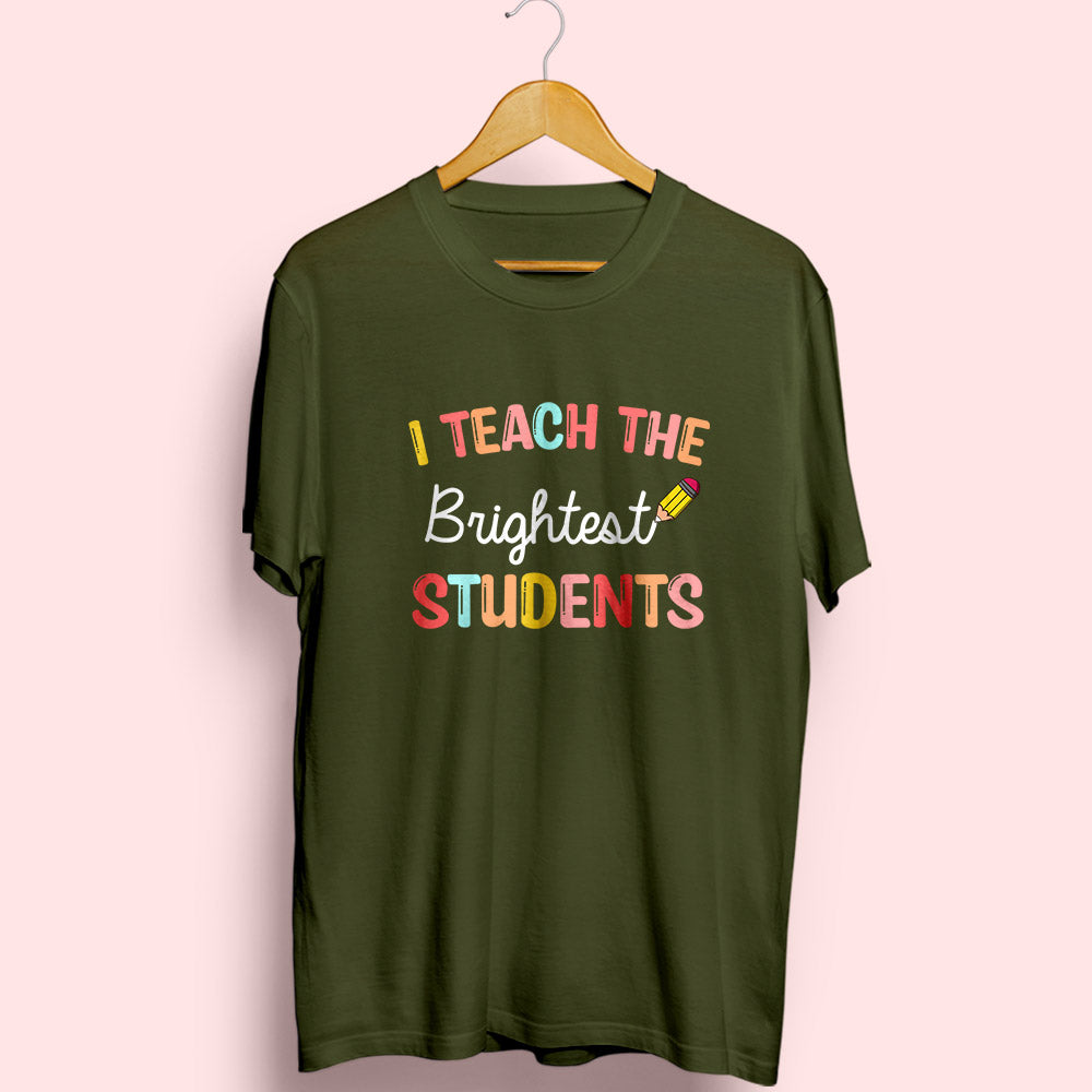Brightest Students Half Sleeve T-Shirt - Soul & Peace