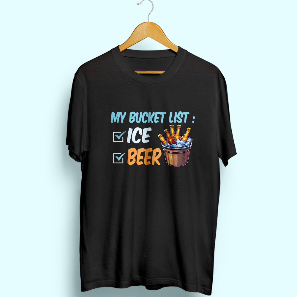 Bucket List Half Sleeve T-Shirt