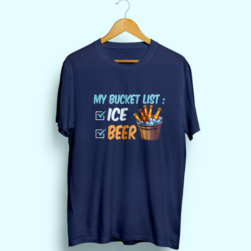 Bucket List Half Sleeve T-Shirt