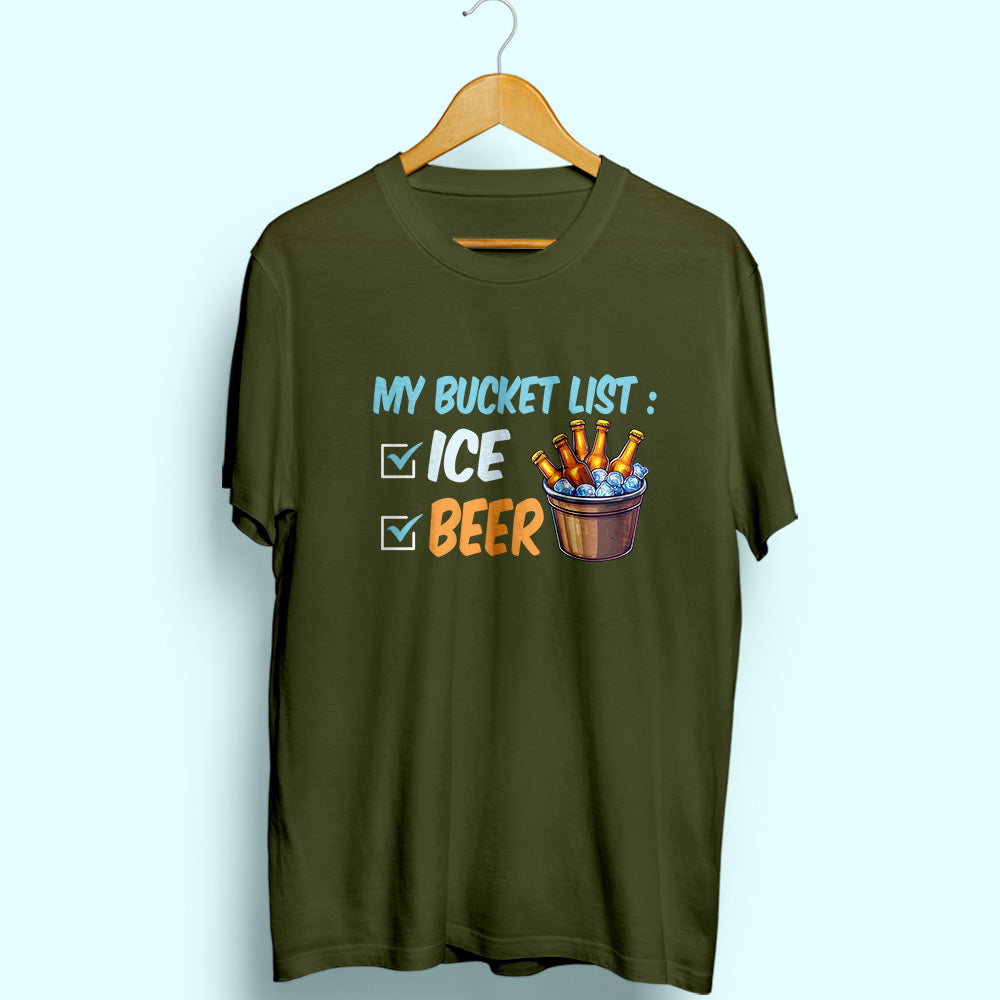 Bucket List Half Sleeve T-Shirt
