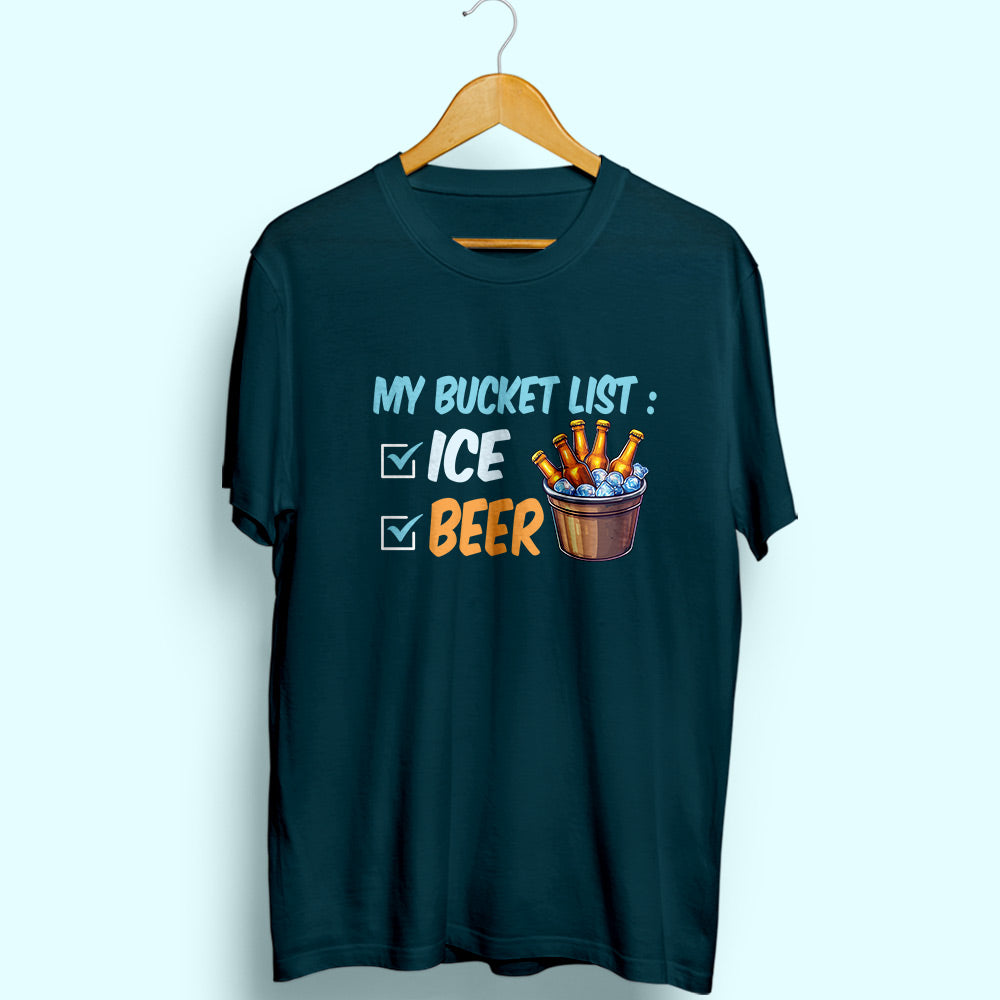 Bucket List Half Sleeve T-Shirt