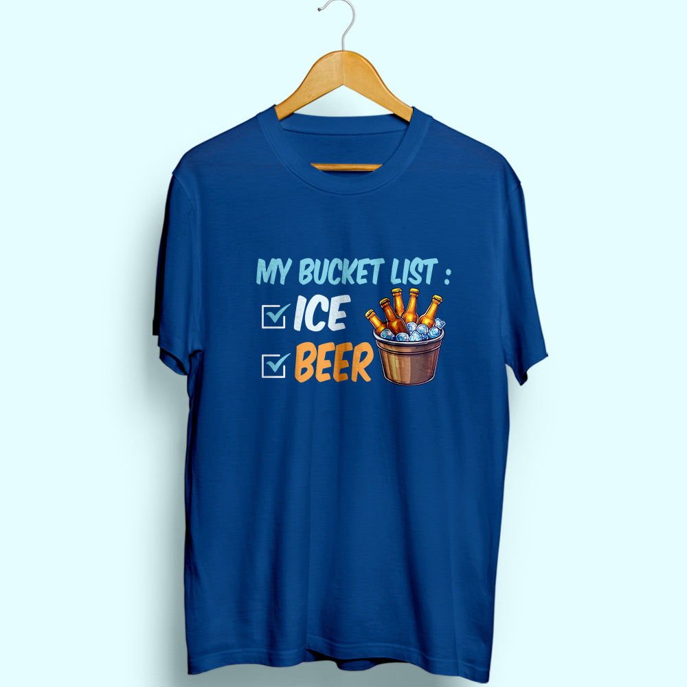 Bucket List Half Sleeve T-Shirt