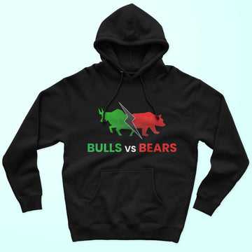 Bulls Vs Bears Unisex Hoodie