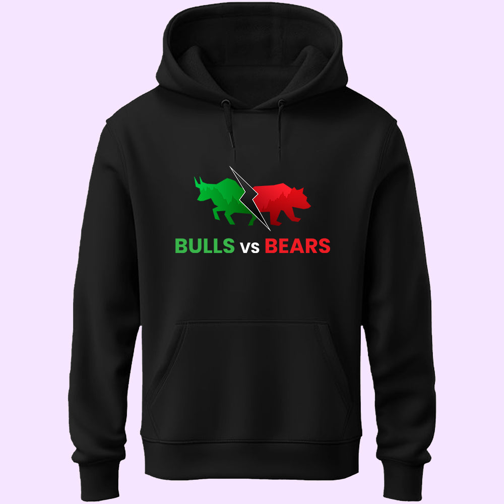 Bulls Vs Bears Unisex Hoodie