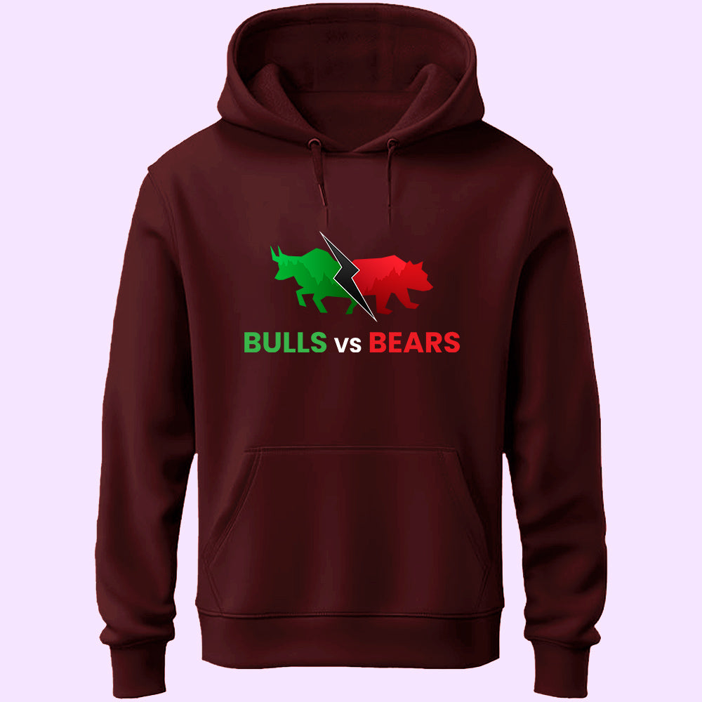 Bulls Vs Bears Unisex Hoodie
