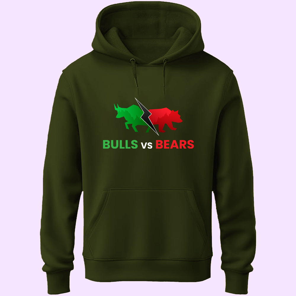 Bulls Vs Bears Unisex Hoodie