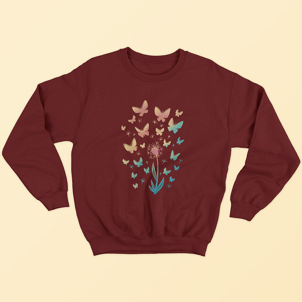 Butterflies Sweatshirt - Soul & Peace